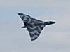 Single Vulcan, probably RAF Waddington {Gordon Faulkner]